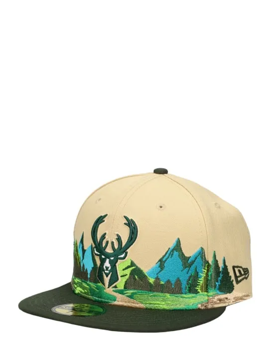 New Era   Landscape Milwaukee Bucks cap 