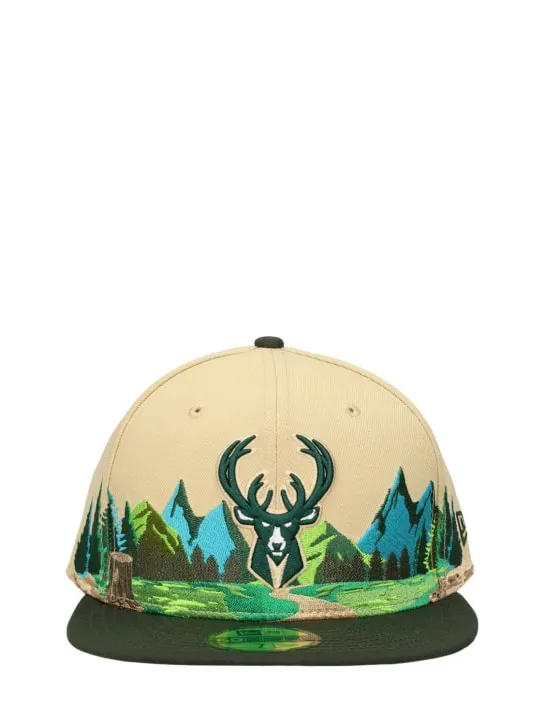 New Era   Landscape Milwaukee Bucks cap 