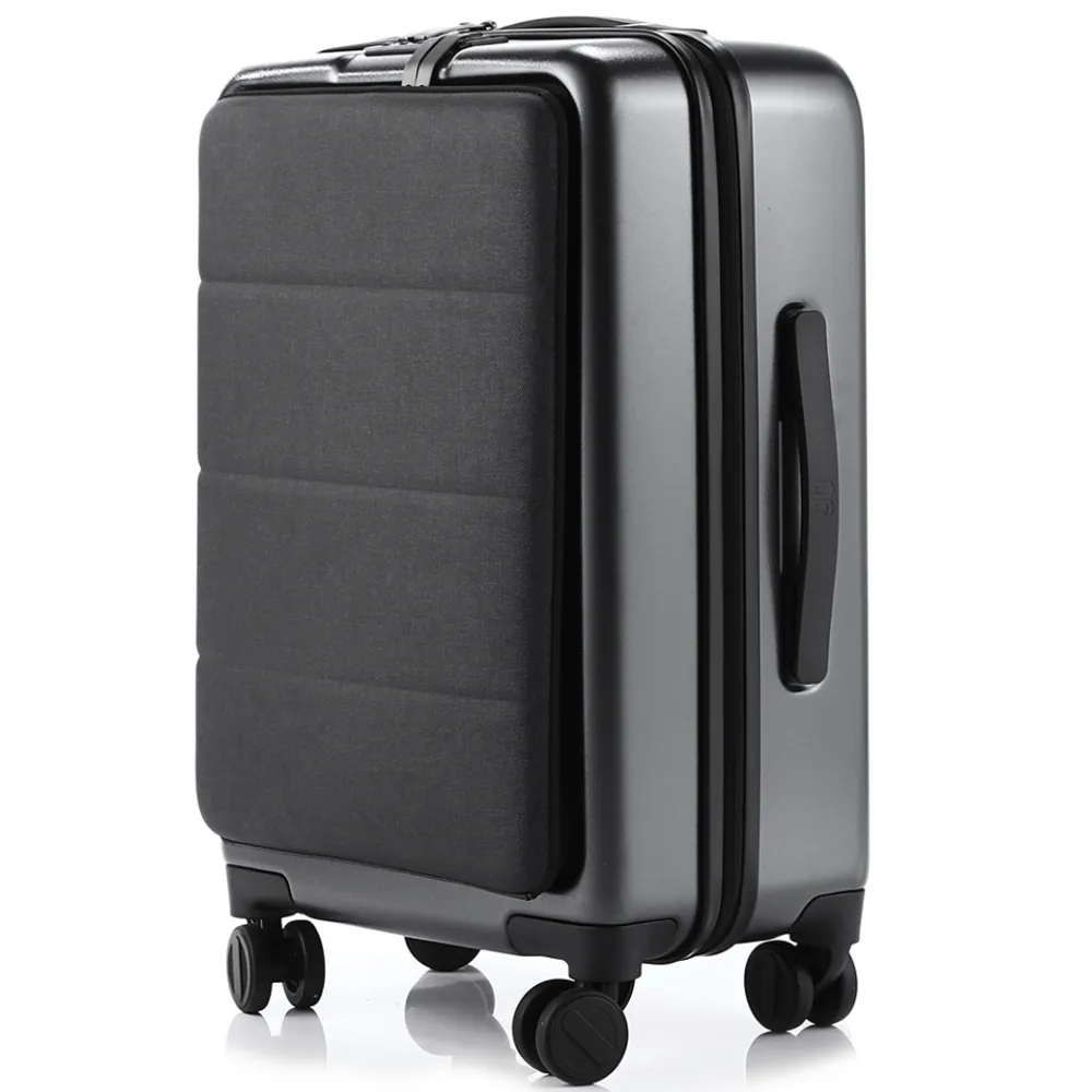 NinetyGo 20" Suitcase Light Business Mount 36L Dark Night Black