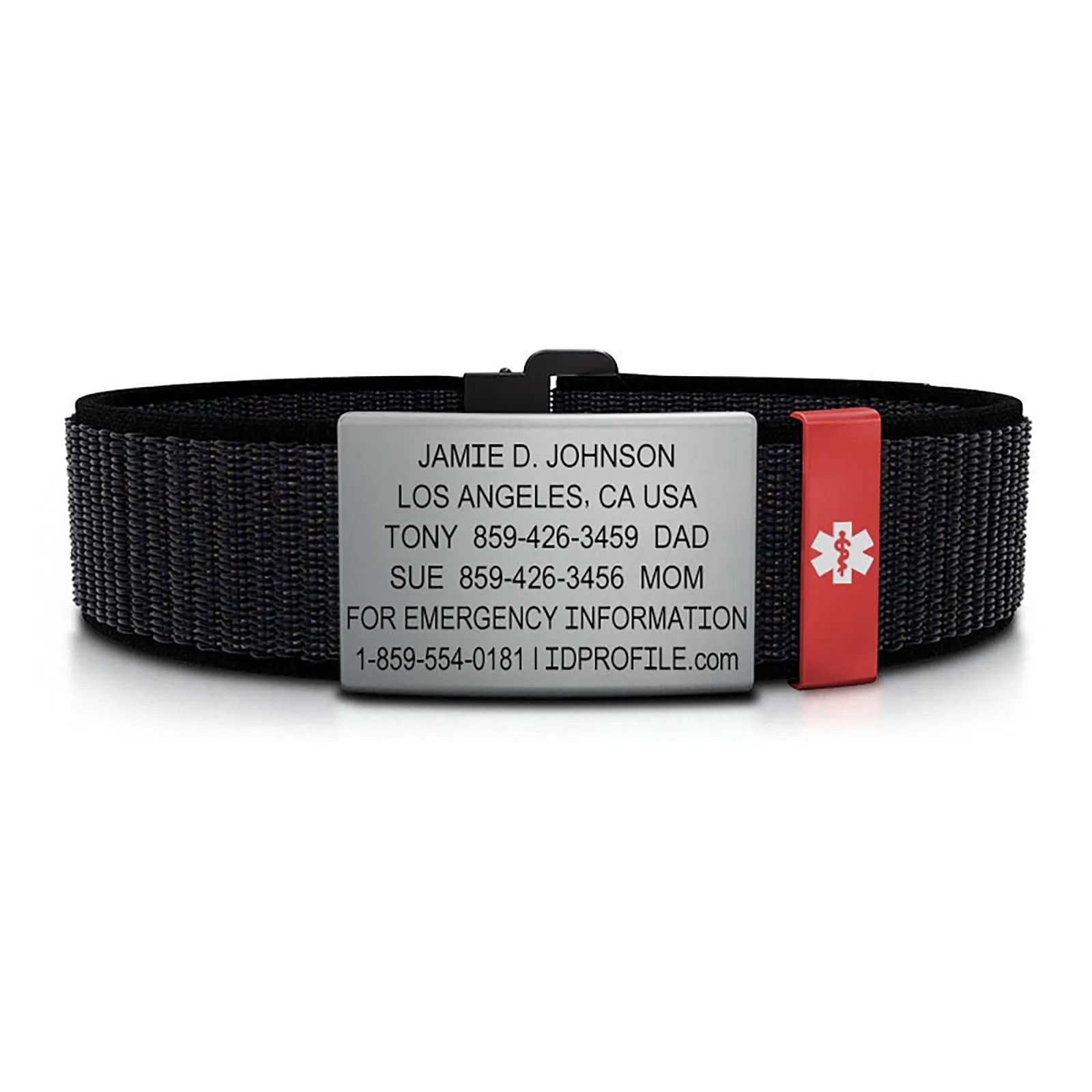 Nylon Loop Medical ID - ML - With iD Profile