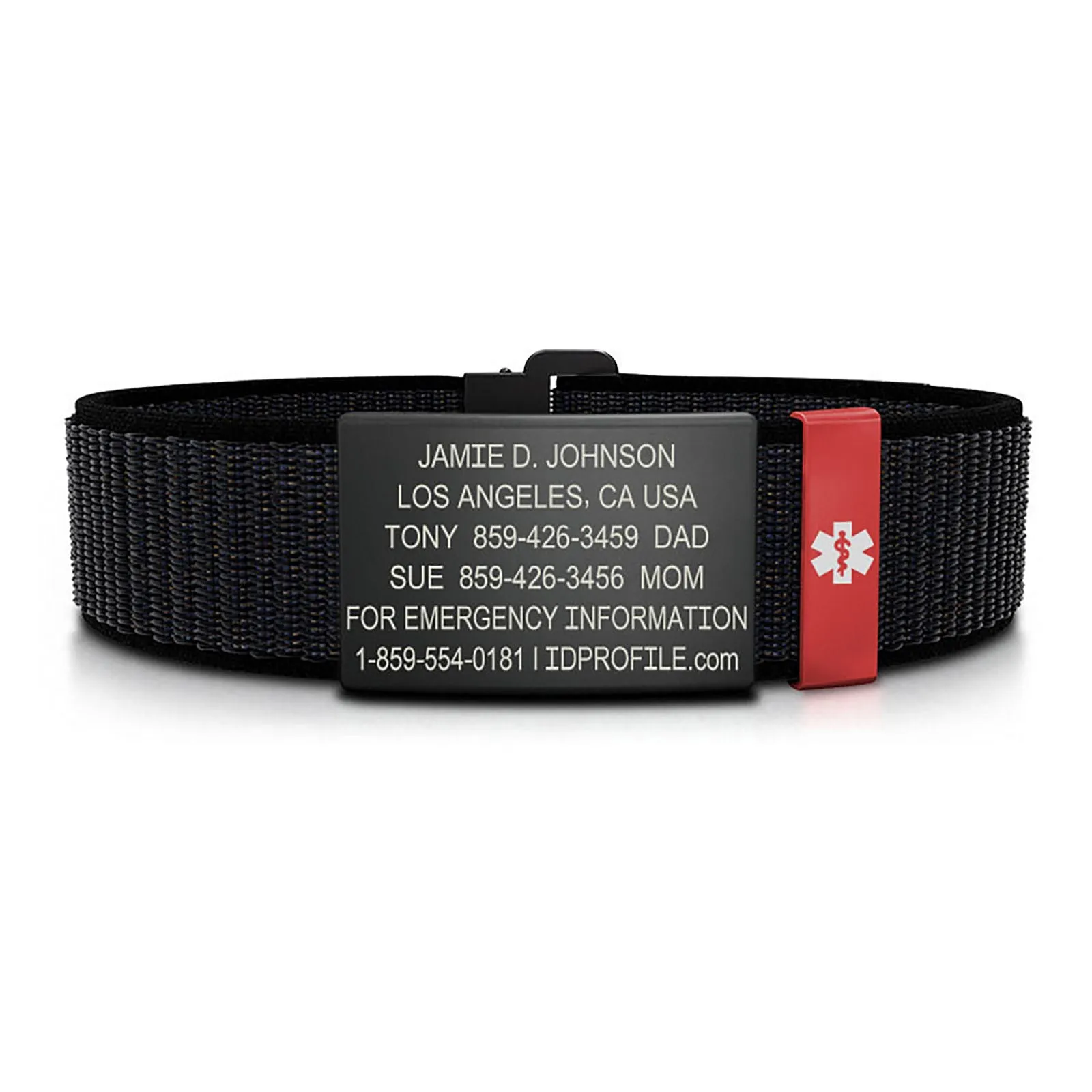 Nylon Loop Medical ID - ML - With iD Profile