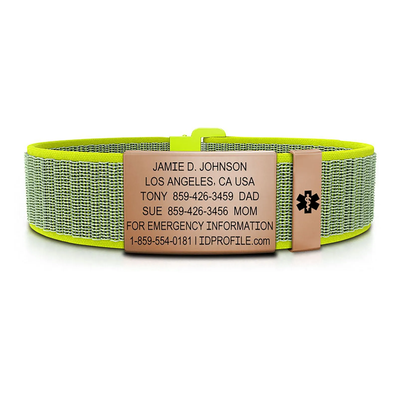 Nylon Loop Medical ID - ML - With iD Profile