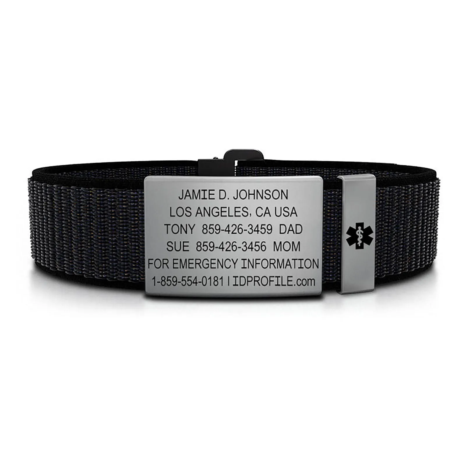 Nylon Loop Medical ID - ML - With iD Profile