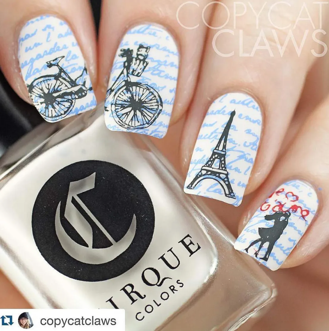 Paris in Love - Uber Chic Mini Stamping Plate