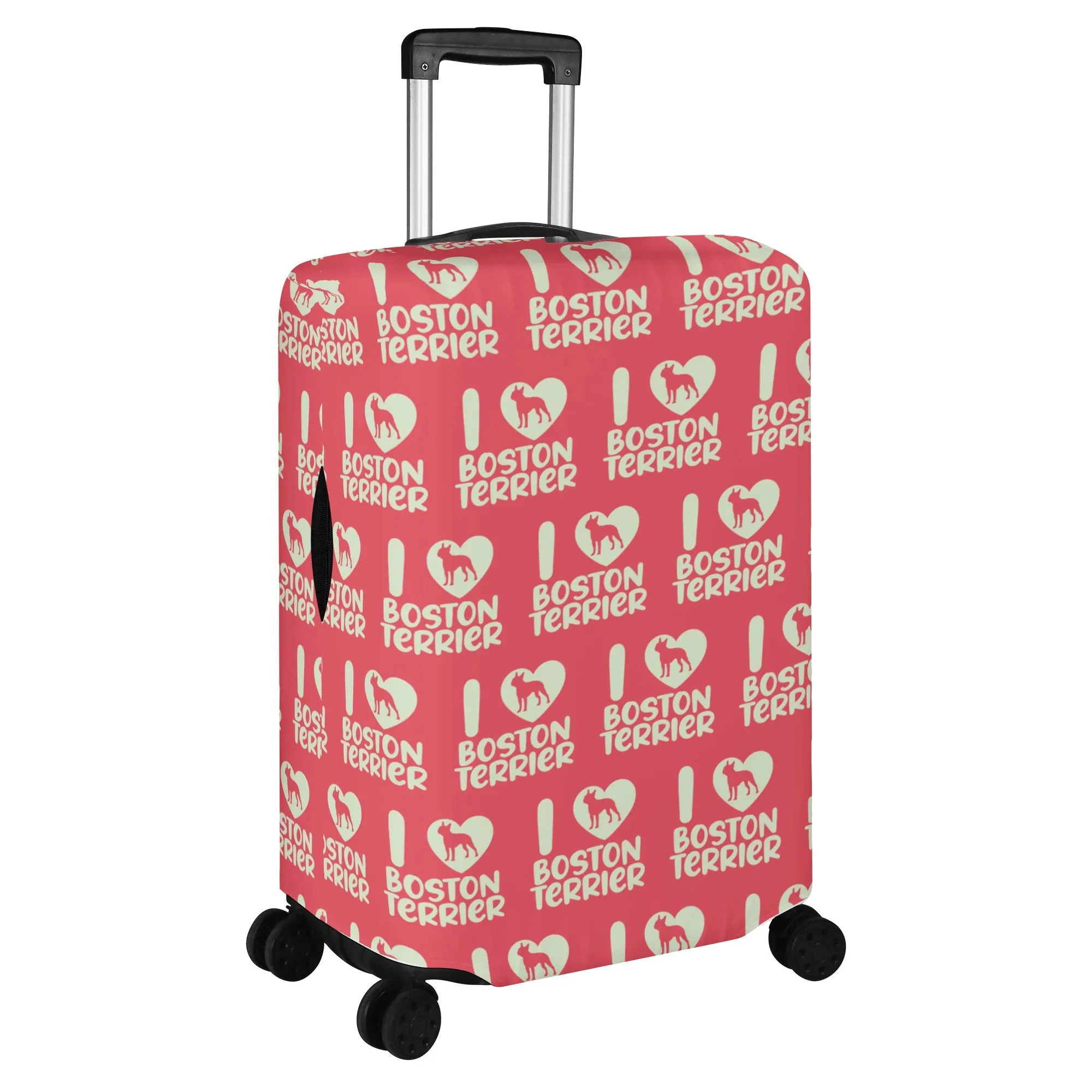 Pearl - Luggage Cover for Boston Terrier lovers