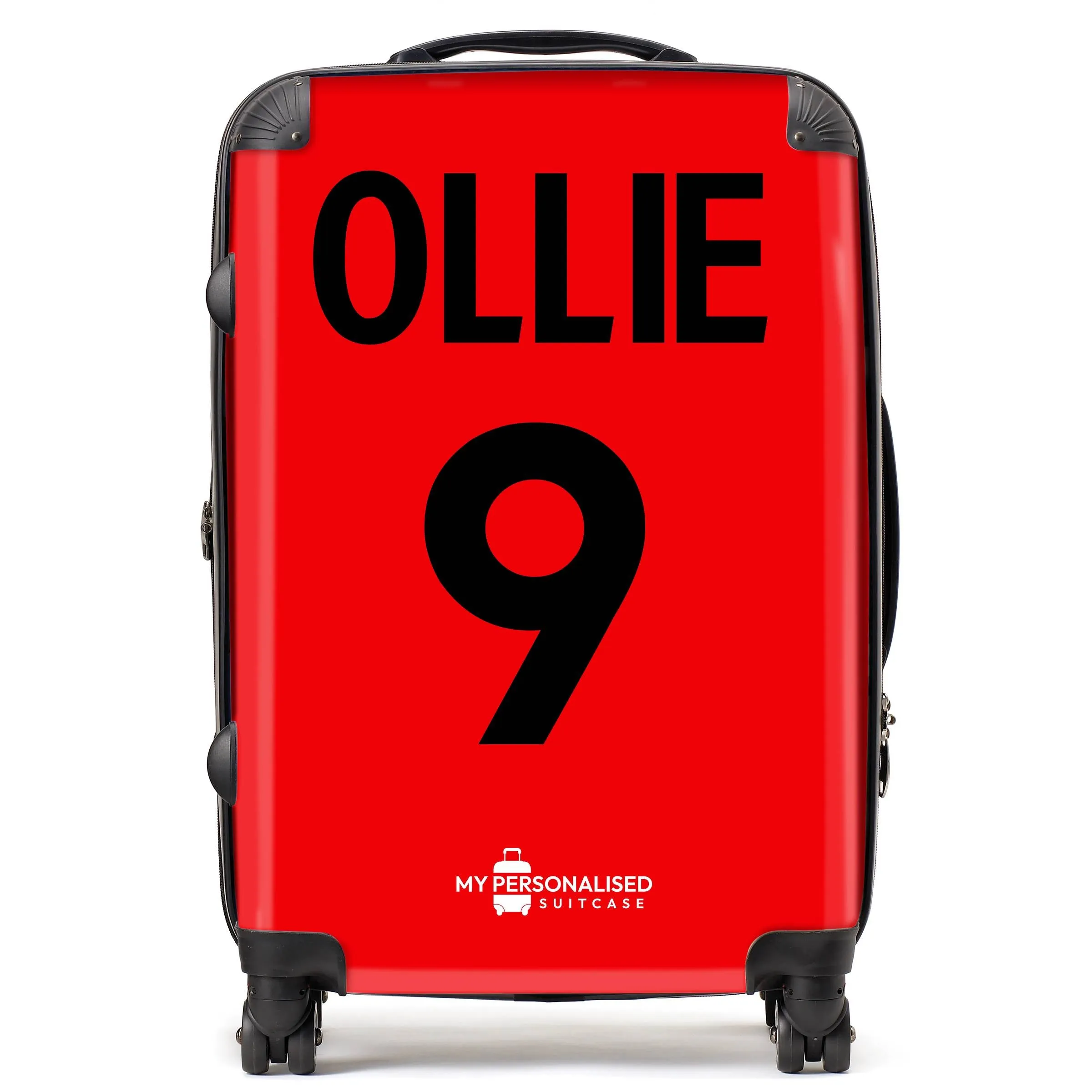 Personalised Suitcase Football Name and Number