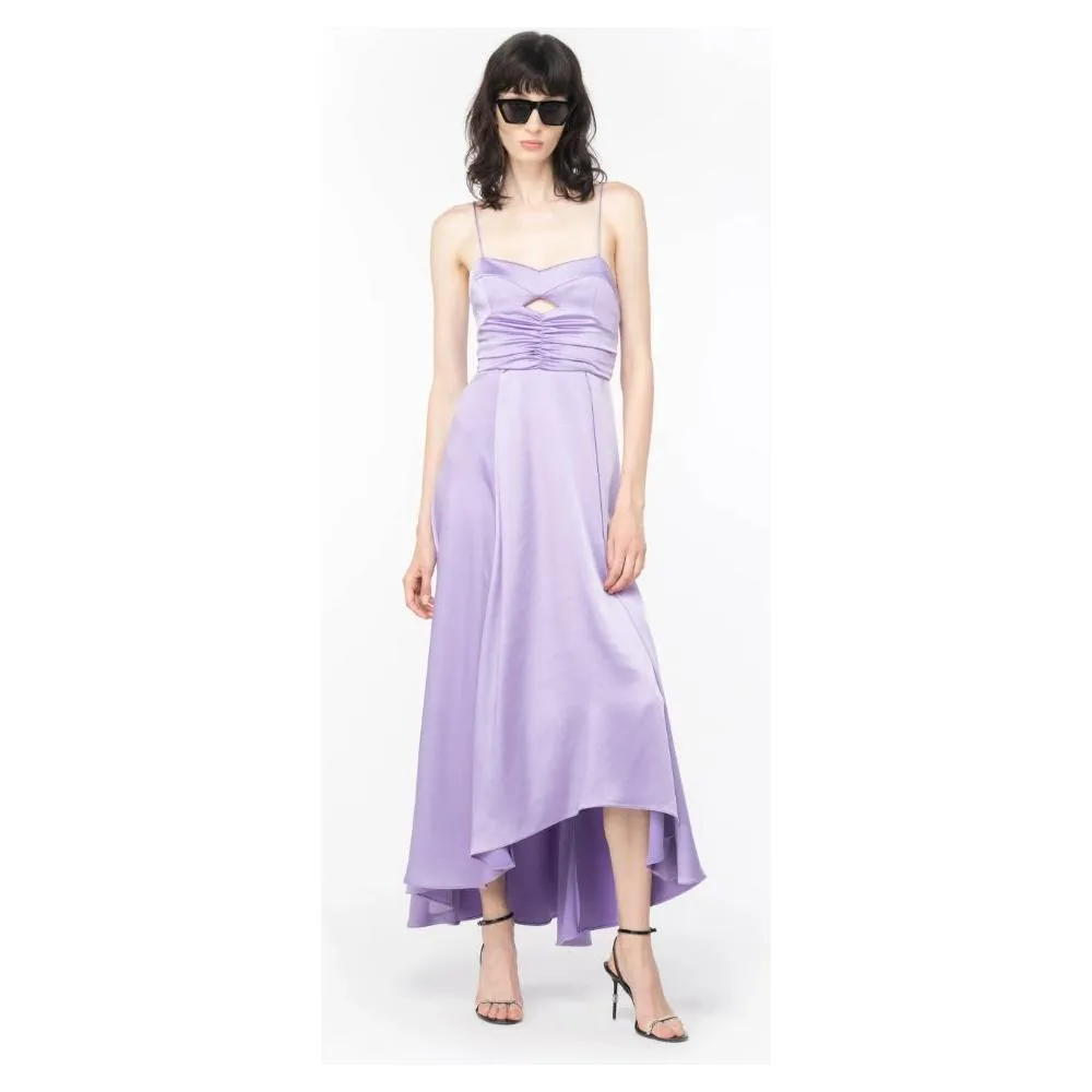 PINKO Purple Polyester Dress