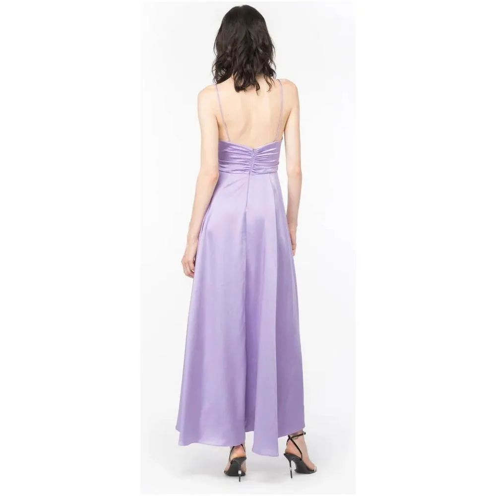 PINKO Purple Polyester Dress