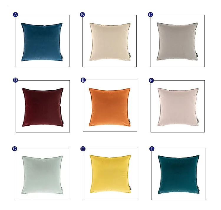 Plain Velvet Pillow