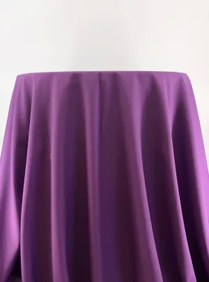 Plum Polyester Tablecloth