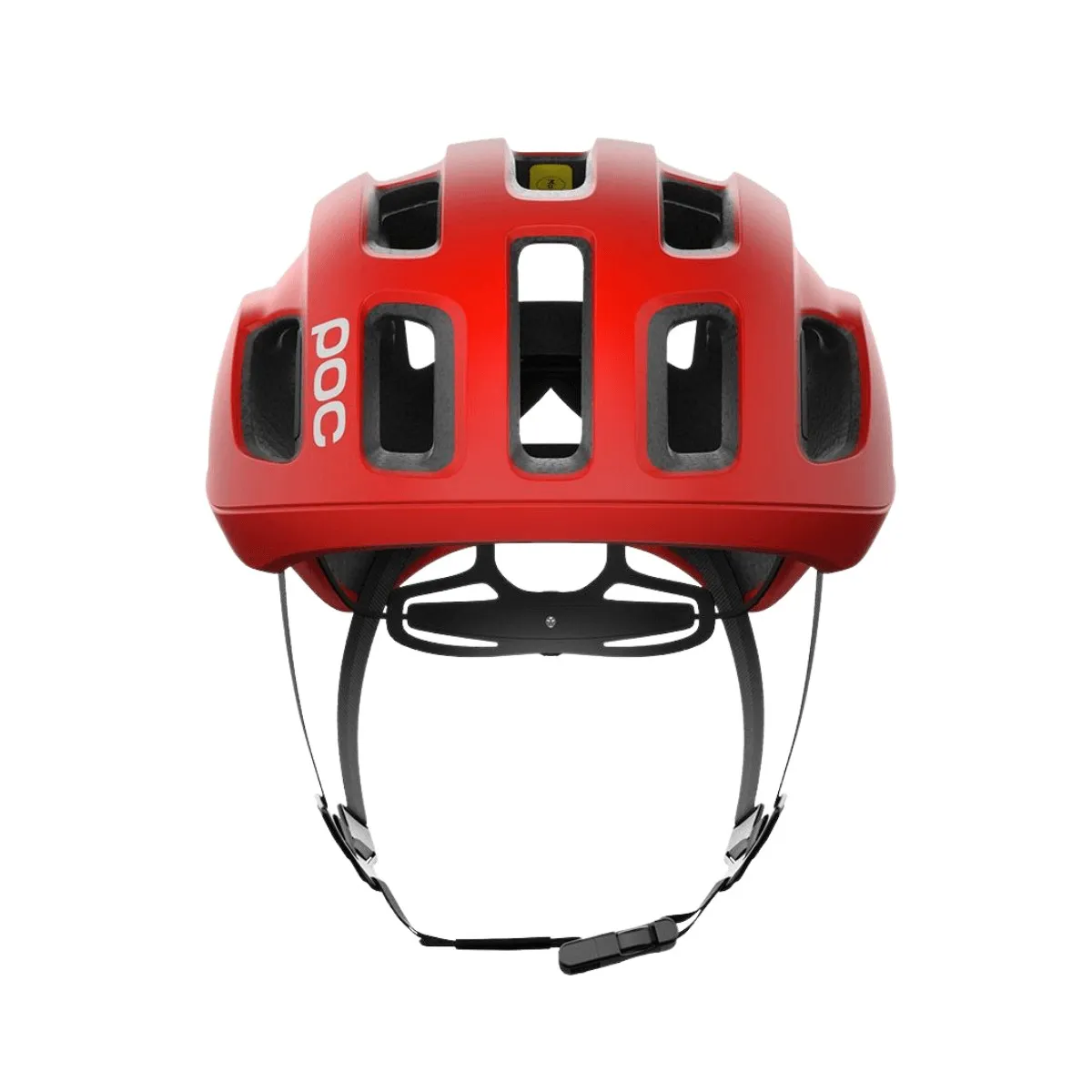 POC Ventral Air Mips Helmet Matte Red Matte Black