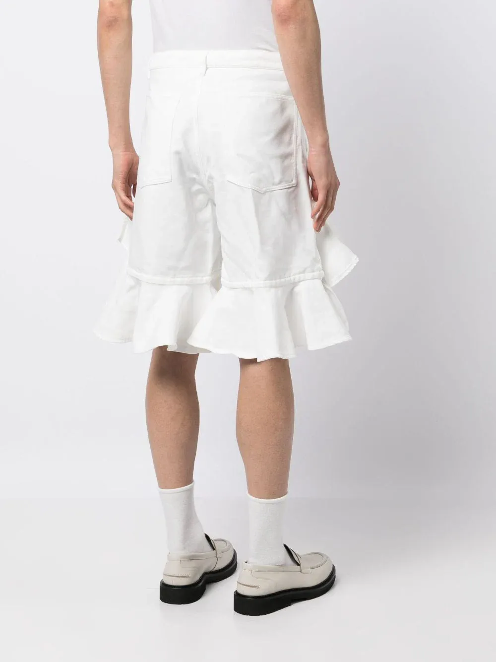 Polyester Serge Shorts