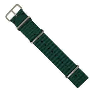 Premium Nato Strap in Forest Green