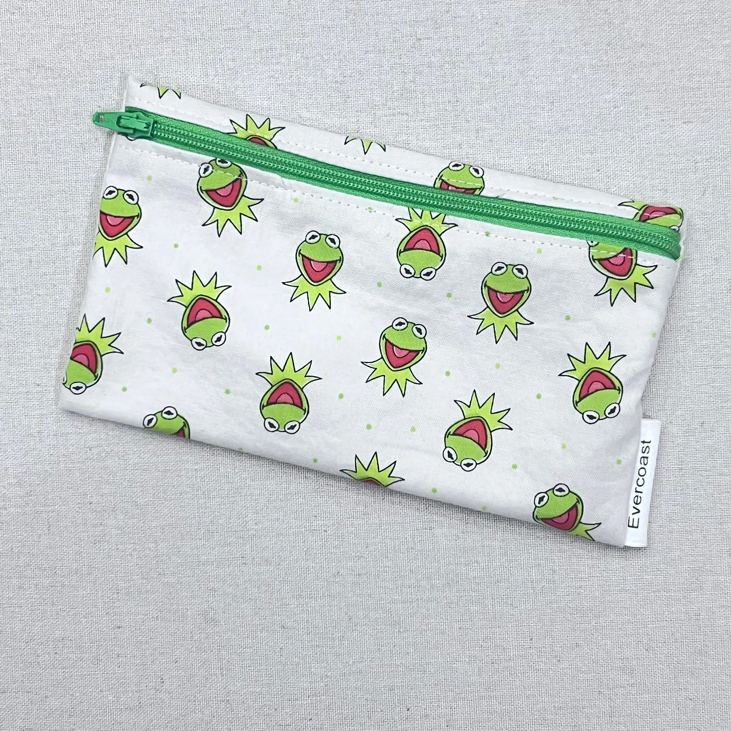 Puppet Frog Reusable Snack Bag