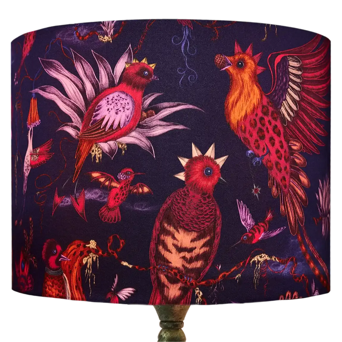 Quetzal Silk Lampshade - Large