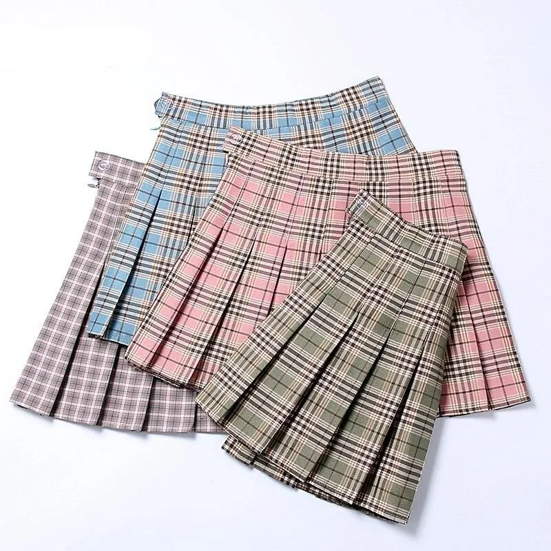 "CHIC PLAID" SKIRT