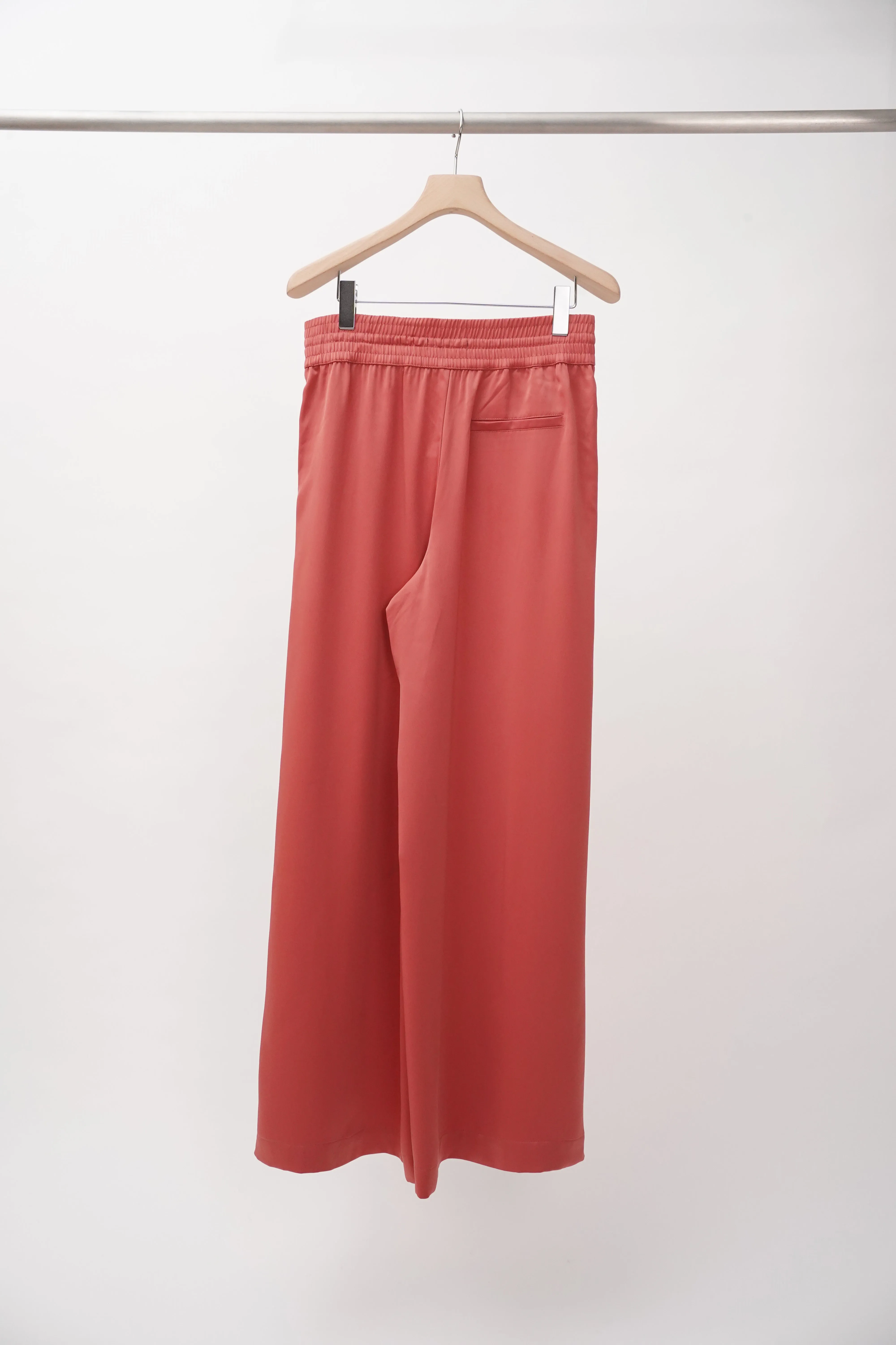 "UNKNOWN" -Polyester Wide Easy Pants-