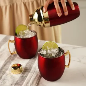 Red Mule Mug & Cocktail Shaker Gift Set