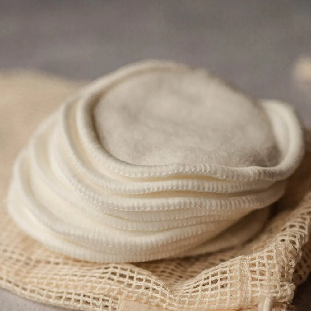 Reusable Soft Velvet Bamboo & Cotton Make-Up Pads