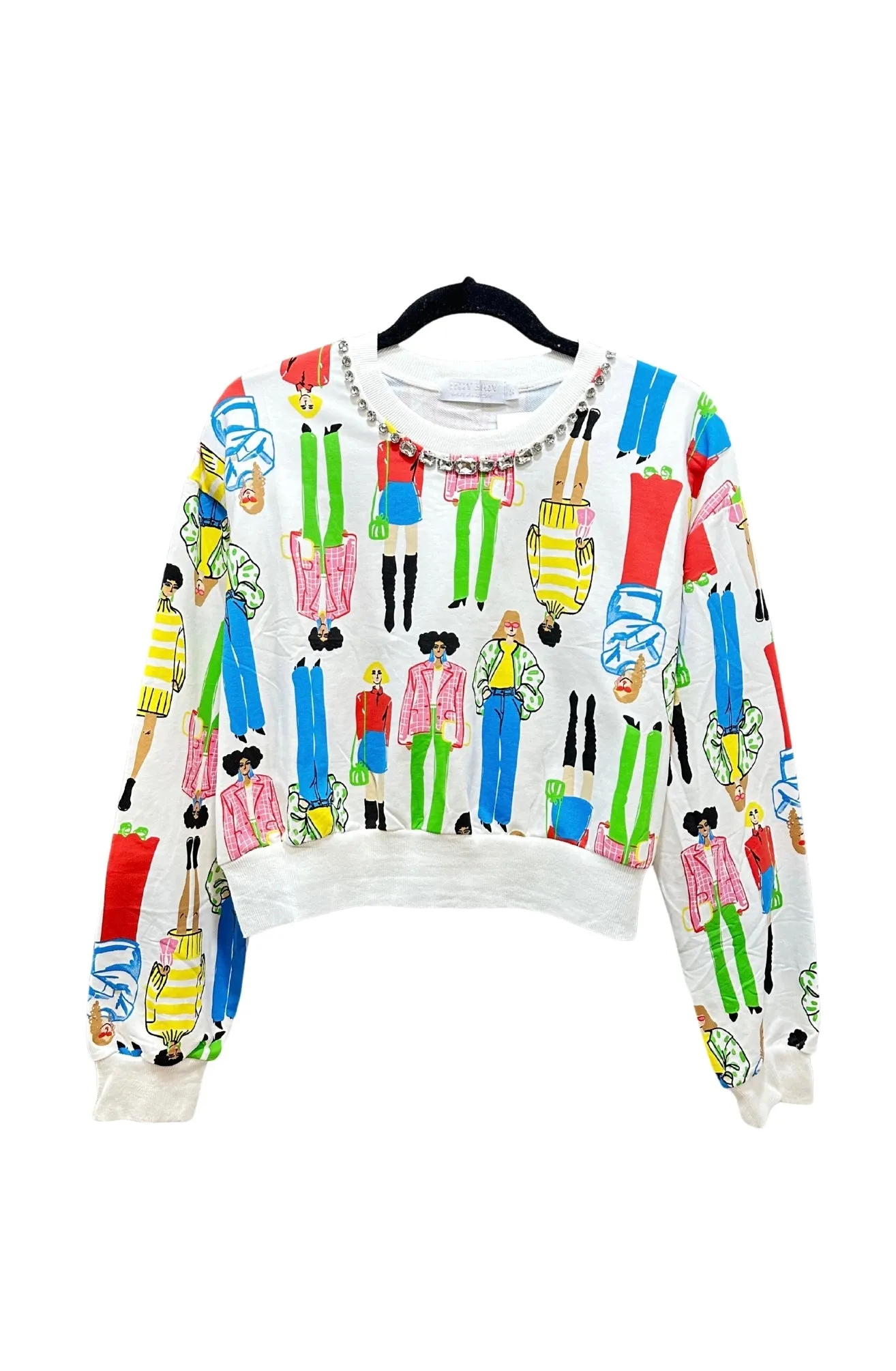 Rhinestone Chic Sweatshirt