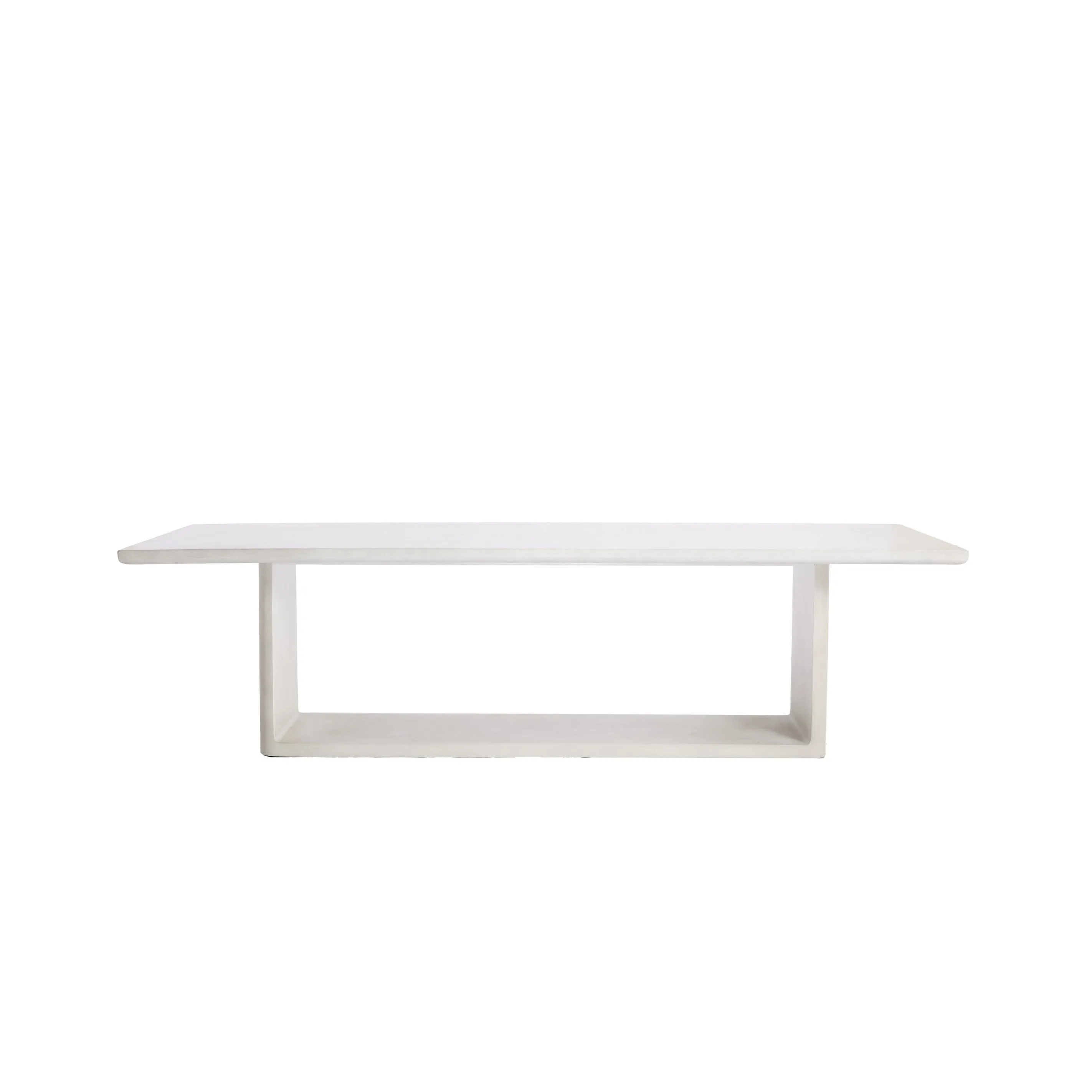 Roma 280 Outdoor Dining Table White