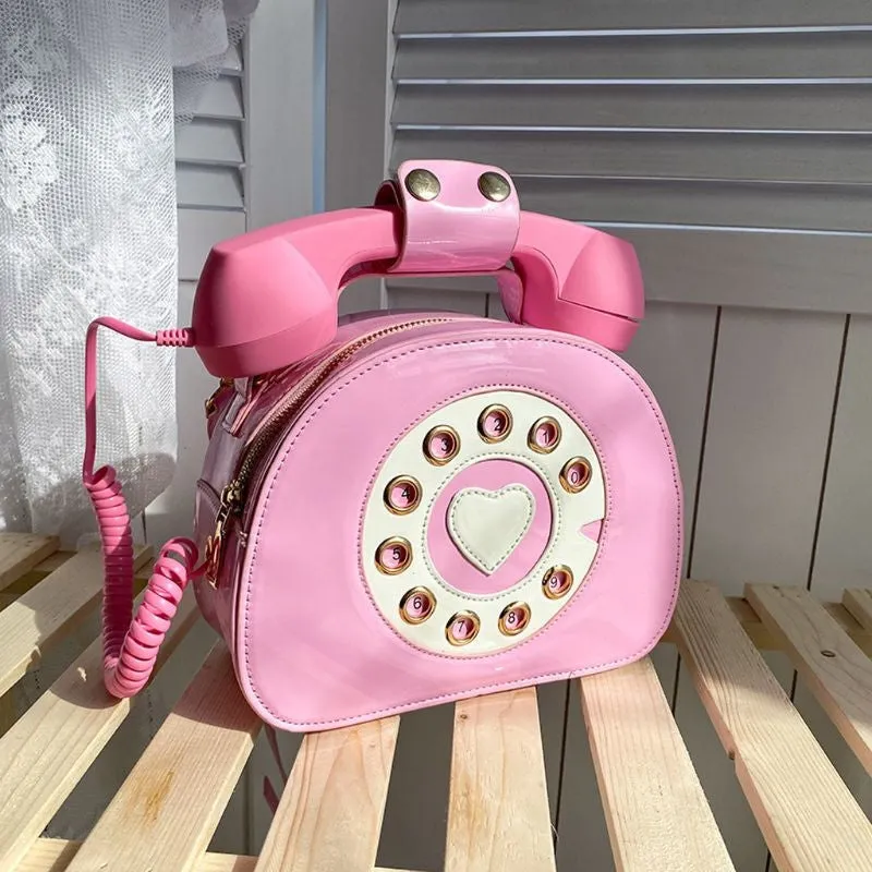 Rotary Phone Handbag