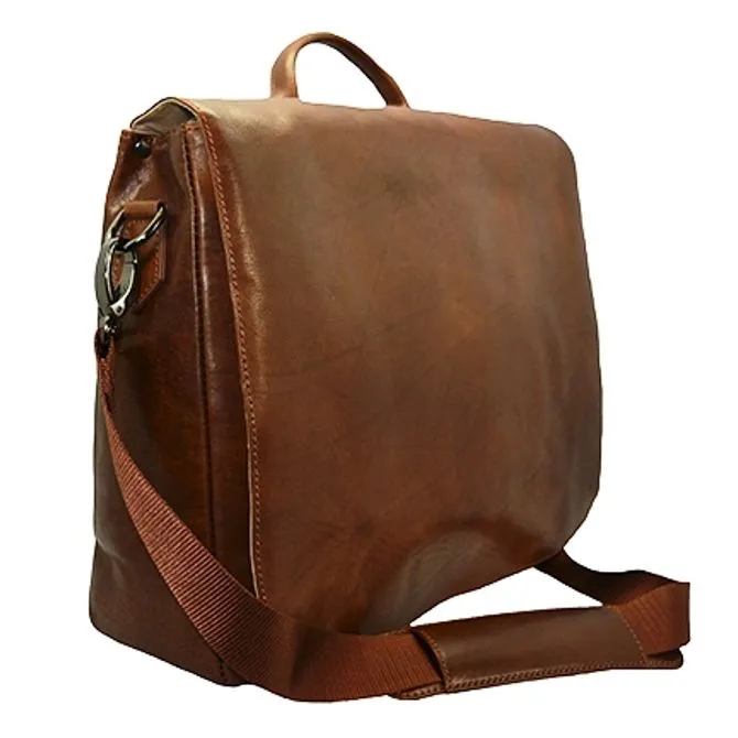 Rustico Leather Retro Postal Messenger