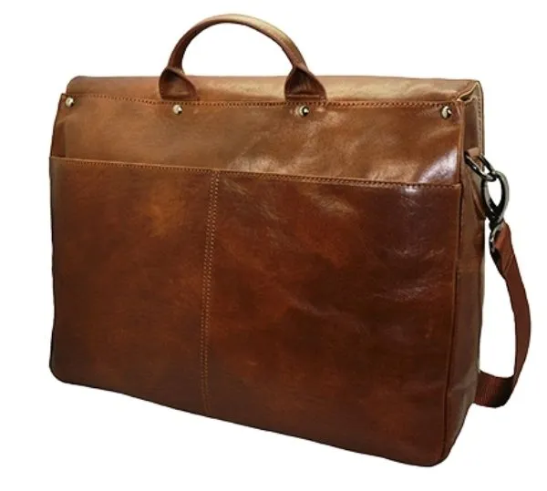 Rustico Leather Retro Postal Messenger