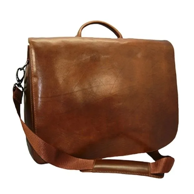 Rustico Leather Retro Postal Messenger