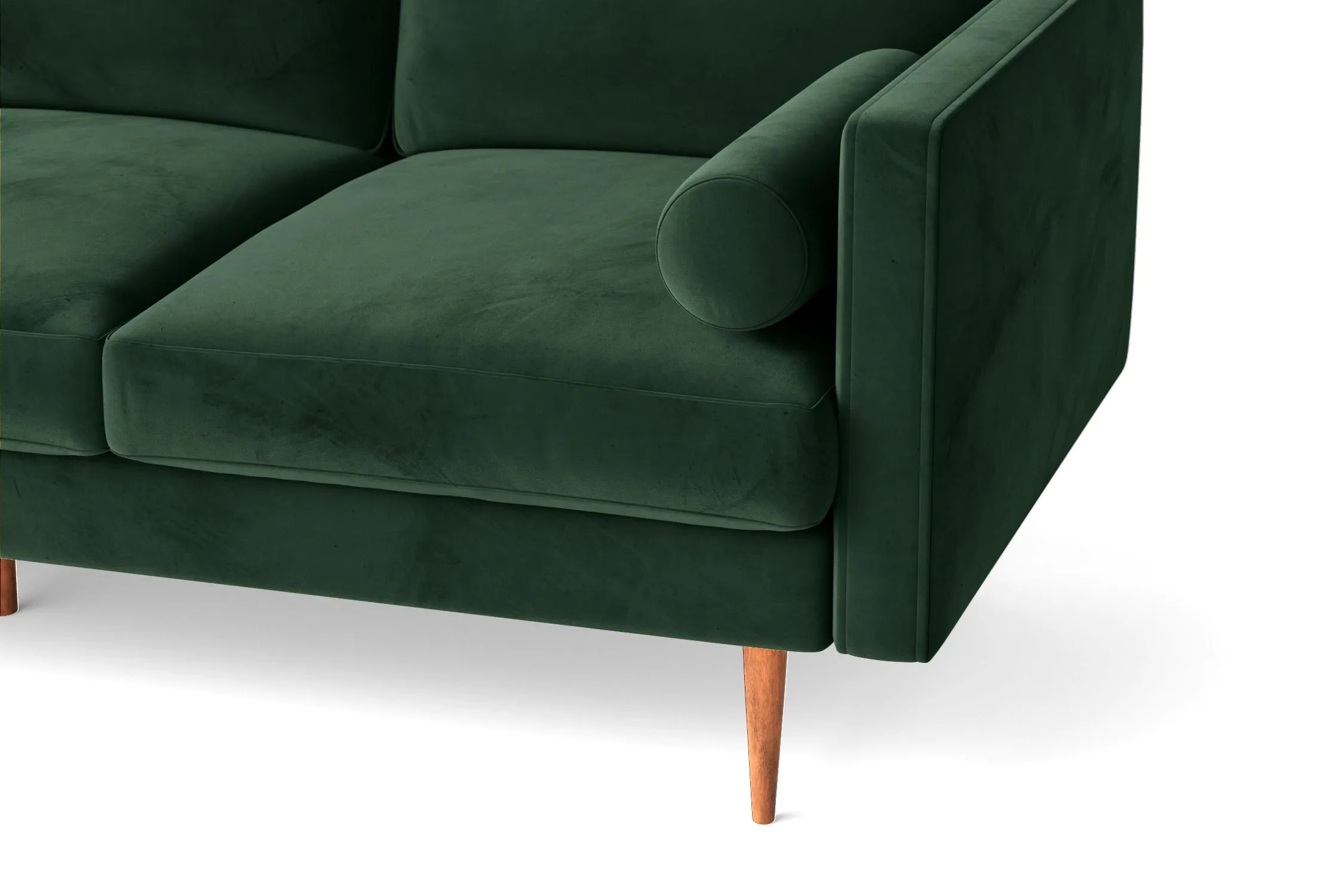 Salerno Armchair Green Velvet