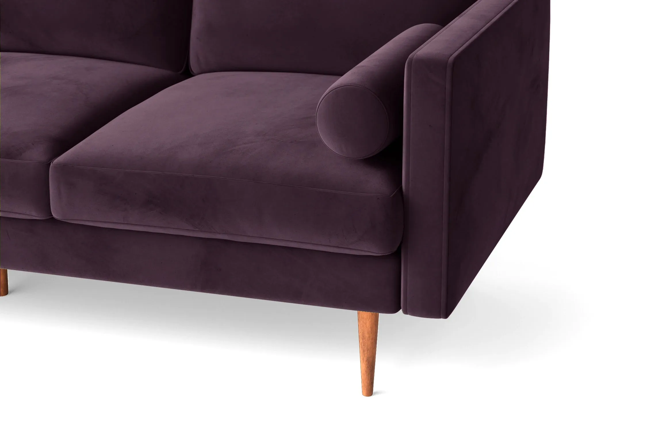 Salerno Armchair Purple Velvet