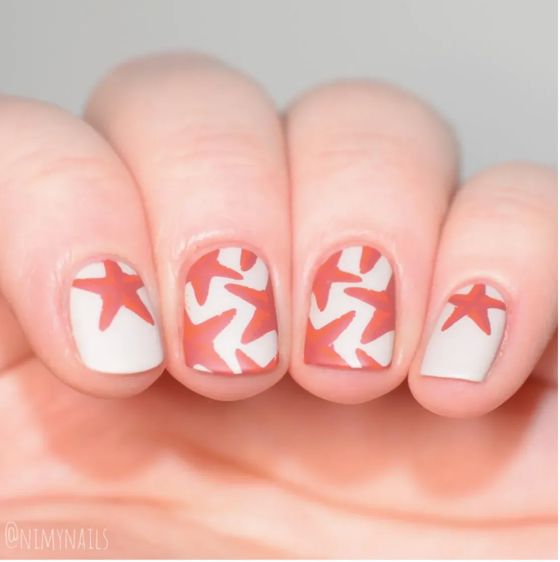 Seas The Day - Uber Chic Nail Stamping Plate