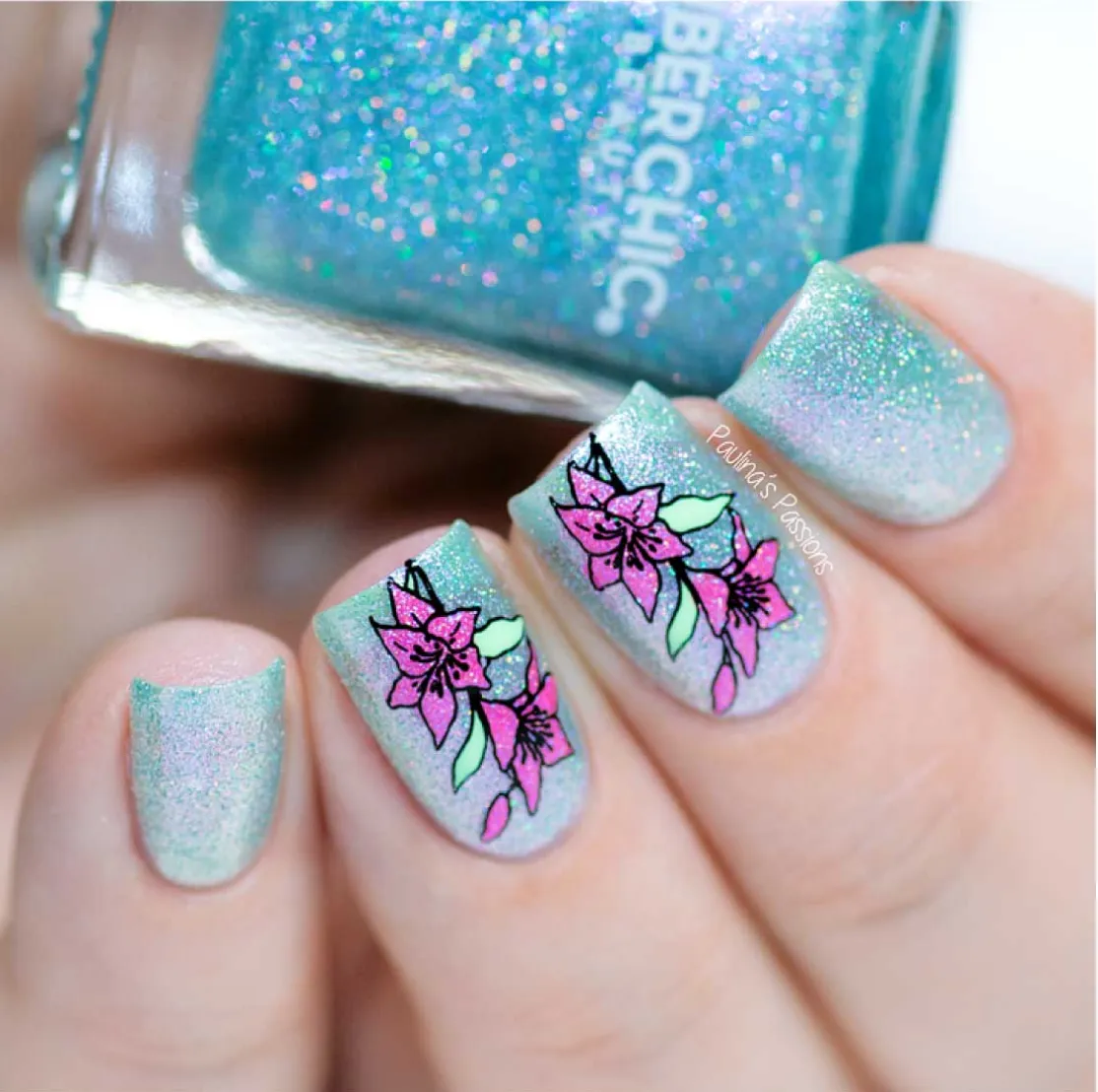 Secret Garden 2 - Uber Chic Stamping Plate