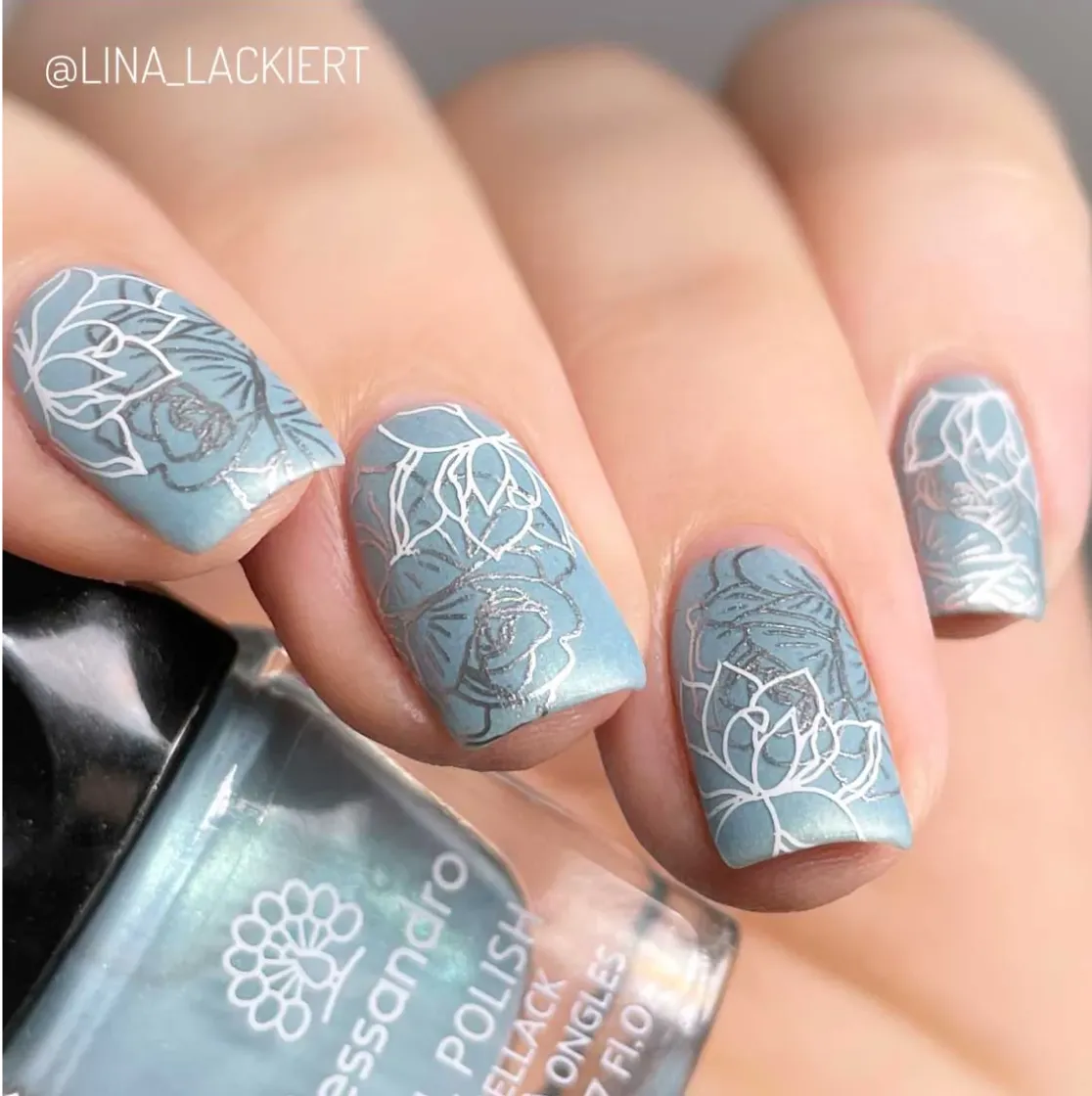 Secret Garden 2 - Uber Chic Stamping Plate