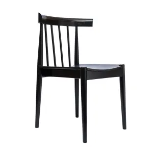 Set of Two Rosedale Dining Chair - Black