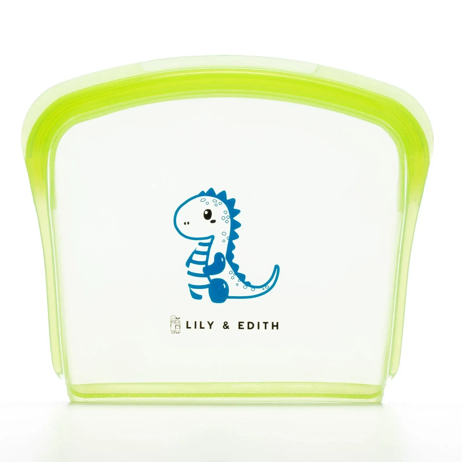 Silicone Reusable Sandwich Bag | Dinosaur