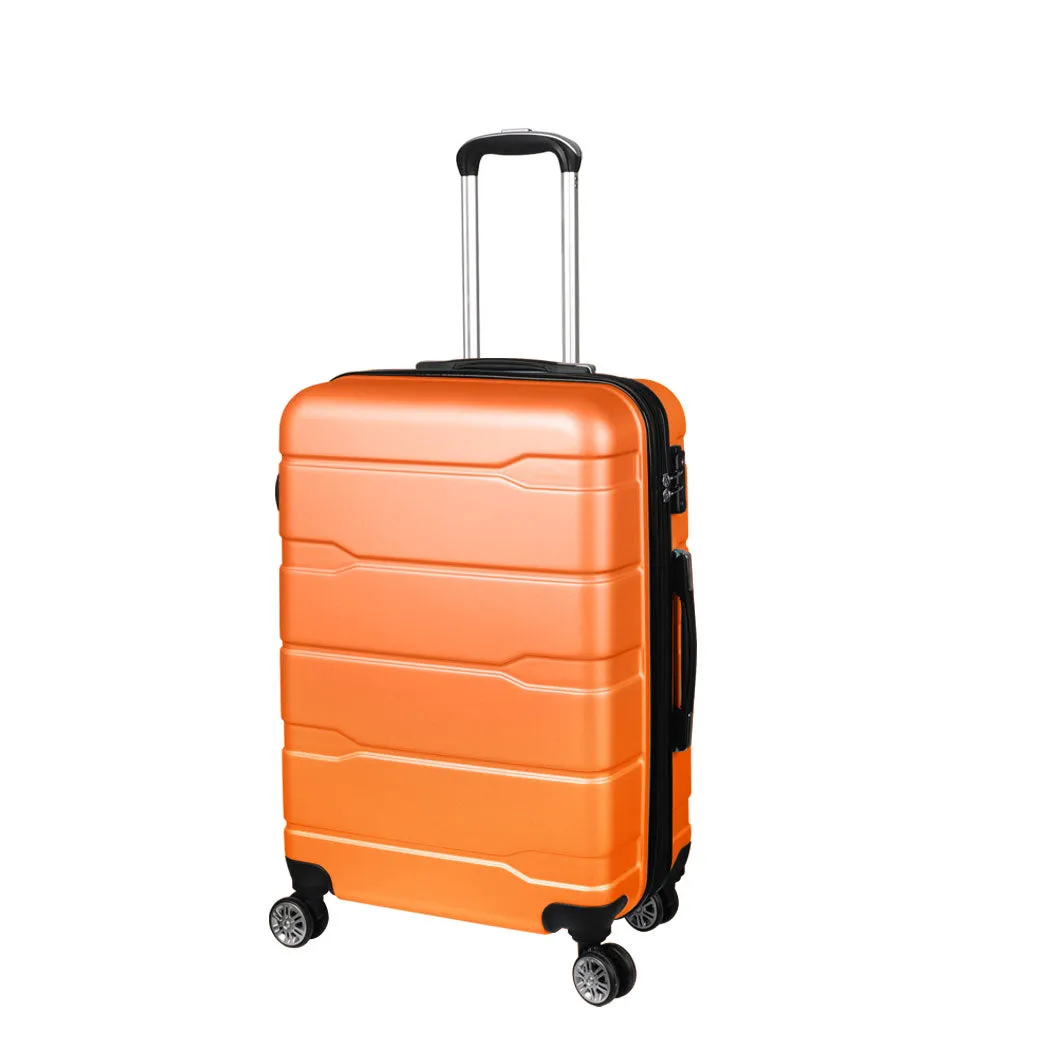 Slimbridge 24" Expandable Luggage Travel Orange 24 inch