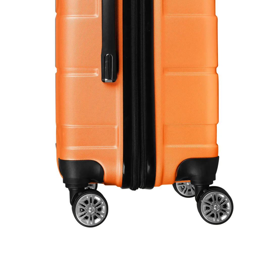 Slimbridge 24" Expandable Luggage Travel Orange 24 inch