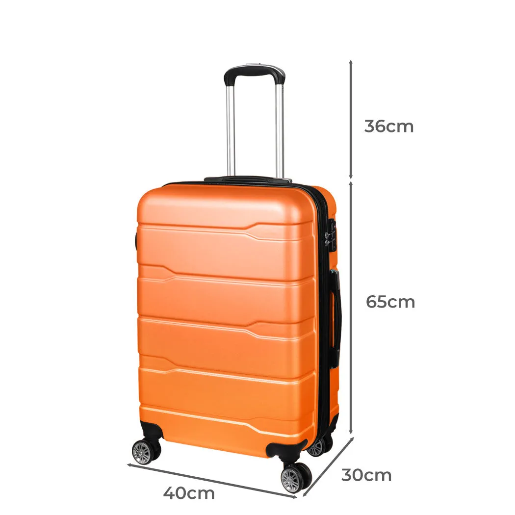 Slimbridge 24" Expandable Luggage Travel Orange 24 inch