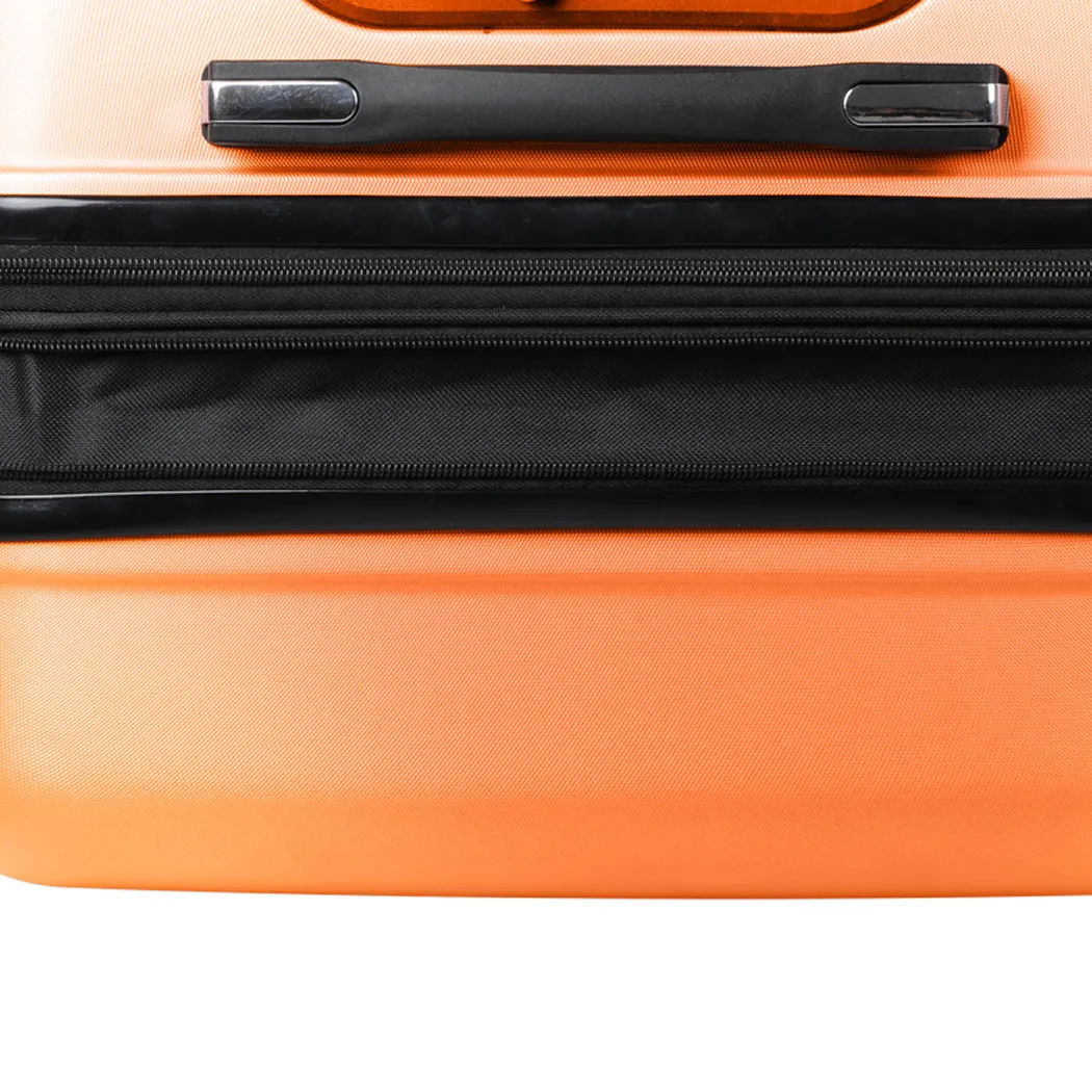 Slimbridge 24" Expandable Luggage Travel Orange 24 inch