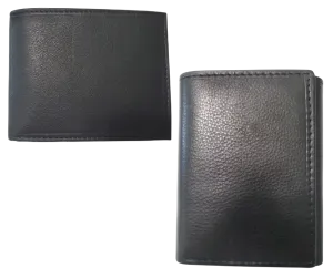 Soft RFID Bi or Tri Fold I.D. Wallet