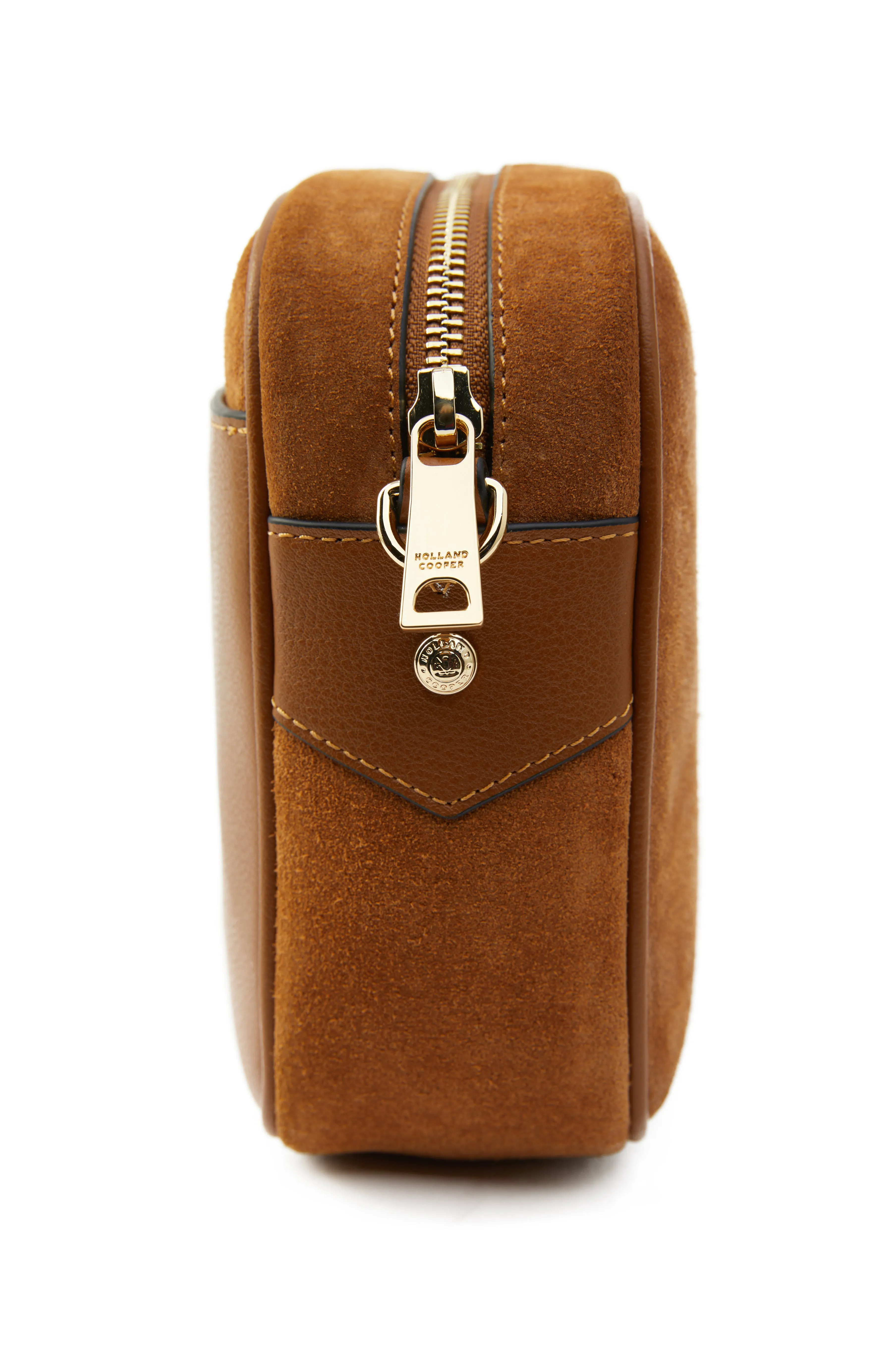 Soho Camera Bag (Tan Suede)