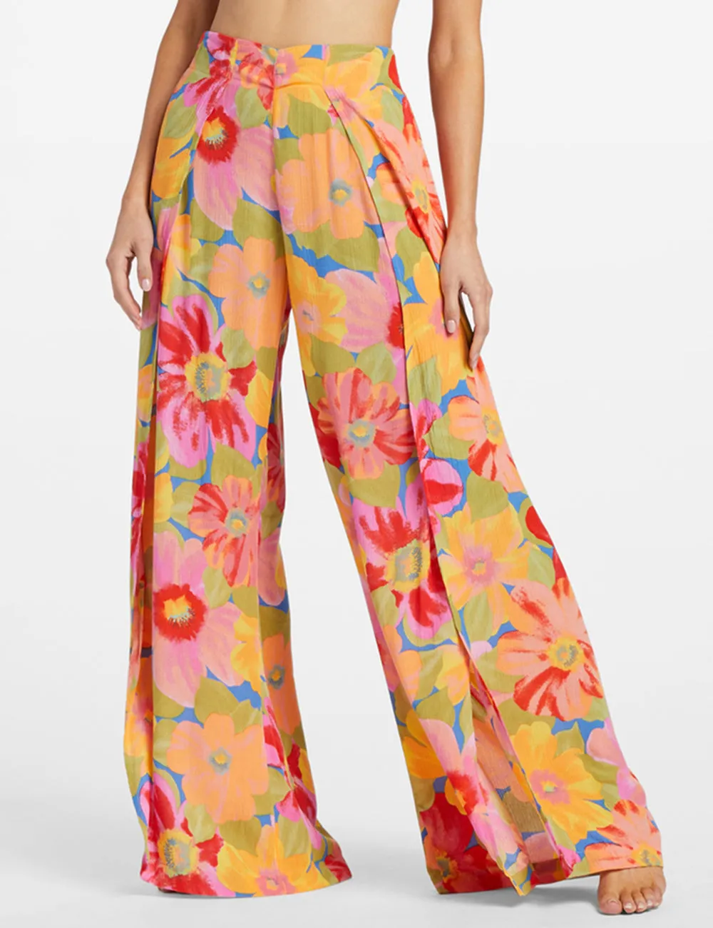 Split Spirit Floral Pants