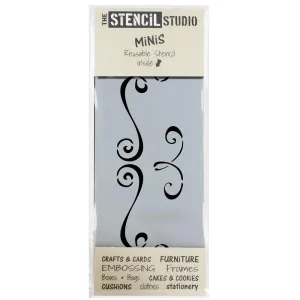 Stencil MiNiS - Swirls Border - 20% off 4 