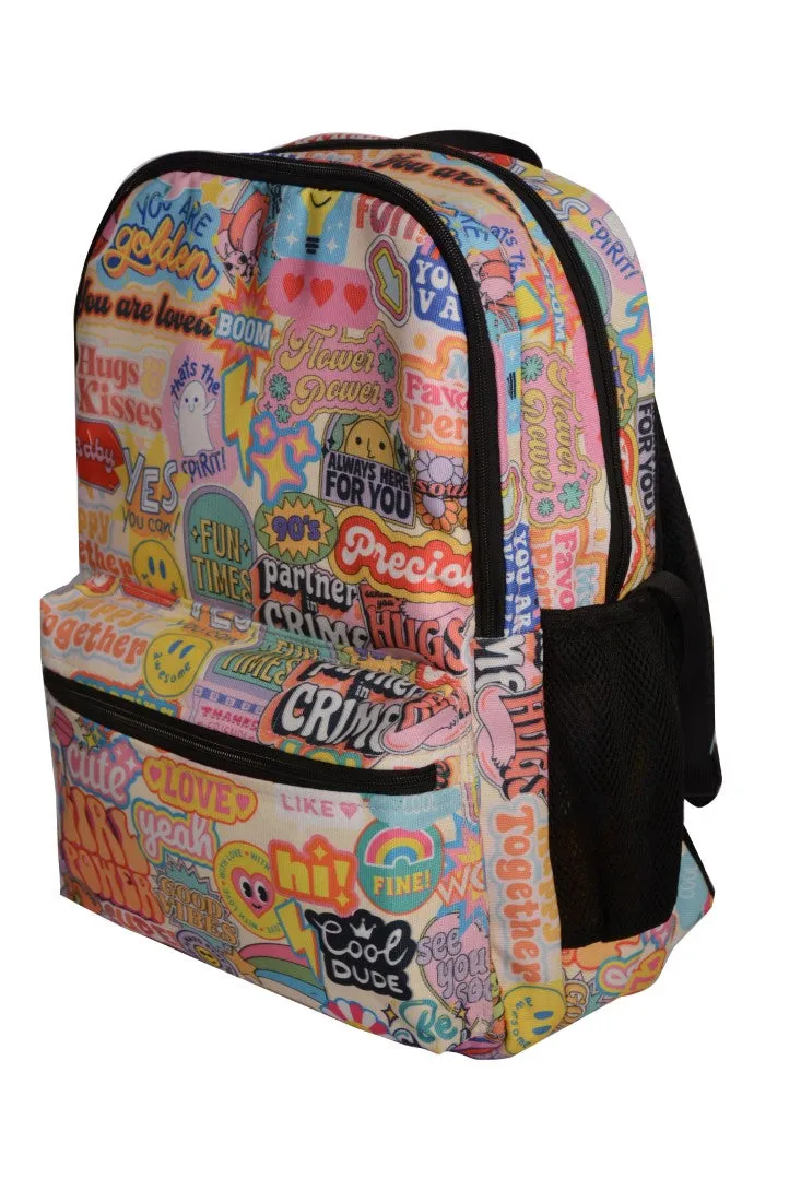 Sticker Mania Big Backpack