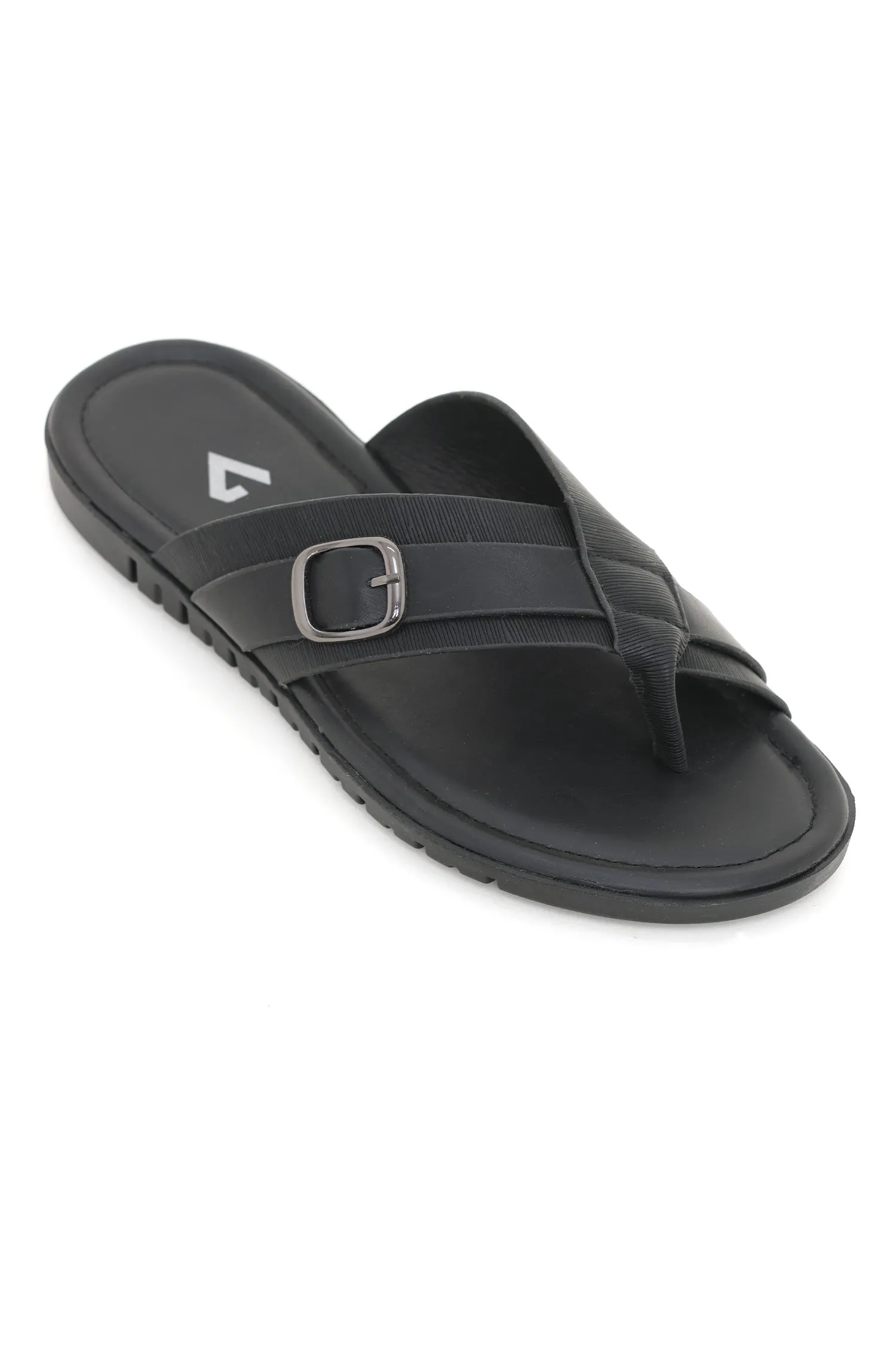 SUMMER CHIC SLIDES-BLACK