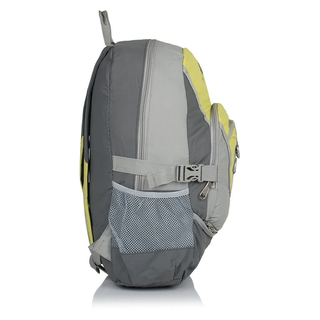 Suntop A90 22 L Backpack(Grey and Yellow)