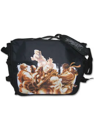 Super Street Fighter IV - Ken Masters, Akuma, Ryu Messenger Bag