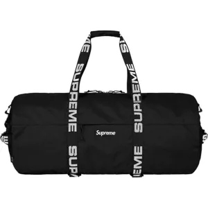 Supreme Duffle Bag (SS18) Black