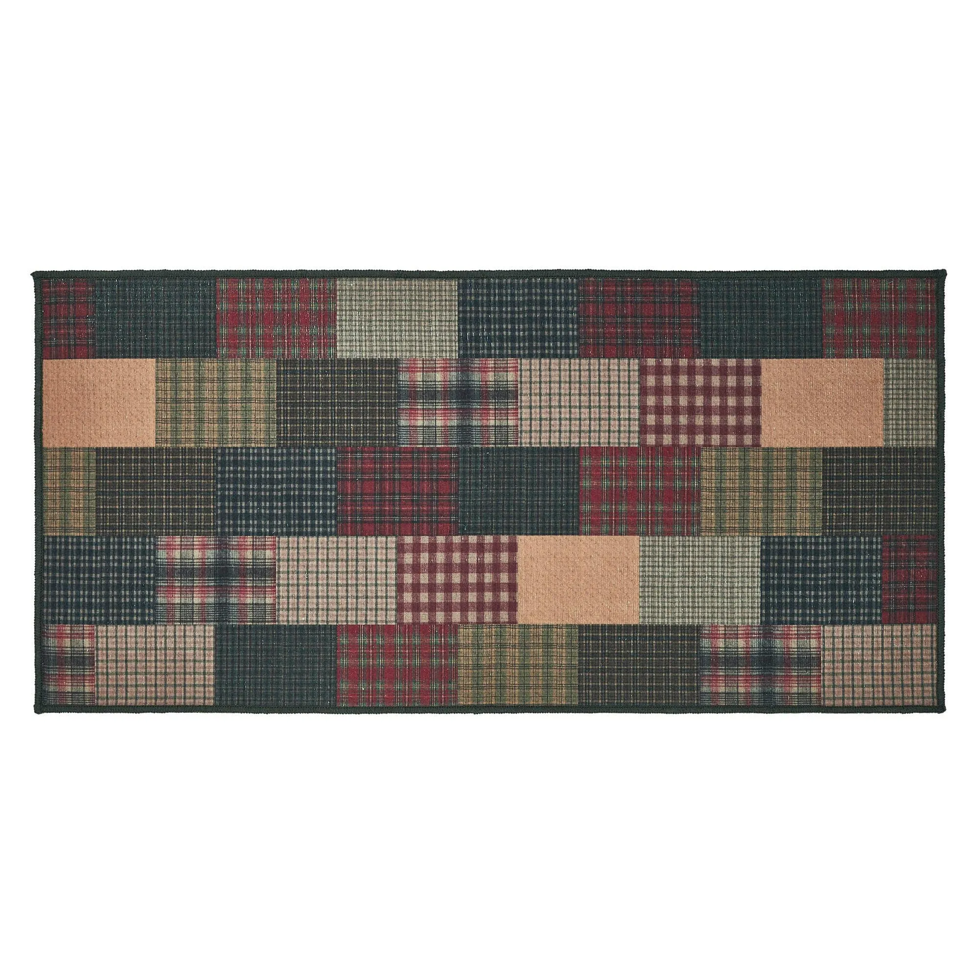 Tea Cabin Polyester Bathmat 17x36"